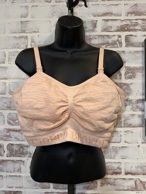 Kindred Bravely Peach Soft Maternity/Nursing Bralette XXL